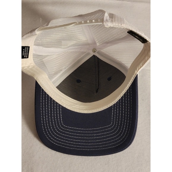 Drake Men's 5-Panel Slick Logo Hat Dark Blue OSFM ~ NEW ~ - Picture 5 of 5
